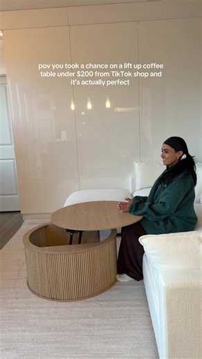 gonna store all my blankets in there it’s actually so pretty I’m shocked #coffeetable #liftupcoffeetable #redocorating