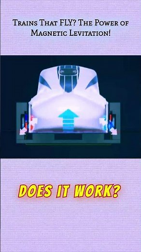 No Wheels, No Friction—Just Floating Trains!
