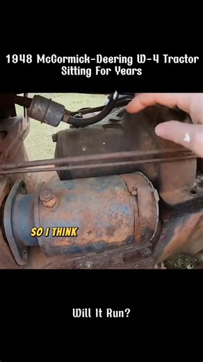 4.8K views · 55 reactions | Will It Run 1948 McCormick Deering Tractor sitting for years#restoration #willitrun #recovery #old #engine #tractor #repair #truck #tiktok #fyp | Tube Restoration | Facebook
