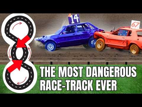 What is Figure 8 Demolition Derby Racing?