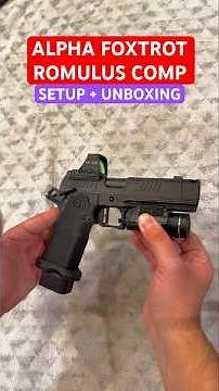 Alpha Foxtrot Romulus Comp 4.25 Setup & Unboxing