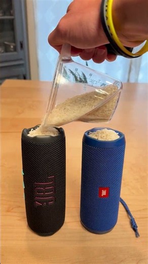 JBL Flip 7 vs Flip 4 BASS TEST - Which Hits Harder? (Rice Test) 🍚🔊
