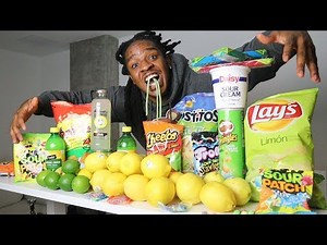 i Only Ate SOUR FOODS For 24 HOURS!!! (Impossible Challenge)