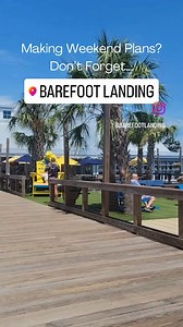 With so much to see and do at Barefoot Landing, you'll need a whole weekend. #ExploreNMB #northmyrtlebeach #NorthMyrtleBeachSC #southcarolina #weekend #weekendplans #barefootlanding | Barefoot Landing
