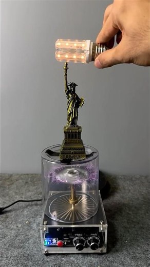 Tesla coil testing #experiment #shorts #teslacoil