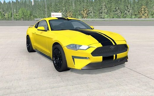 BeamNG - Ford Mustang EcoBoost - BeamNG Drive Mods Download