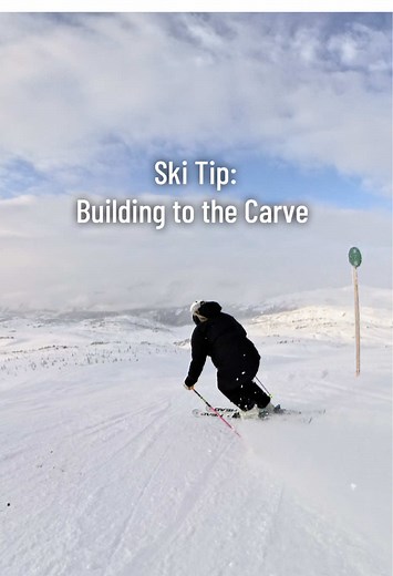 Getting these basic movements will help you carve your skis. Banff Sunshine Village Green Run #skiing #mountain #snow #winter #skier #skilove #skiresort #skiingday #skiingisfun #skiingislife #skitrip #skitips