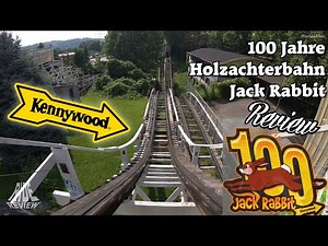 100 Jahre Holzachterbahn Jack Rabbit in Kennywood - Ride Review