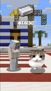 The cat from the Dum Dum meme evaluates Minecraft ore.