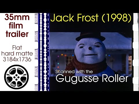 Jack Frost (1998) 35mm film trailer, flat hard matte, 3184x1736