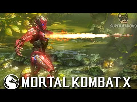 PLAYING WITH ALL TRIBORG VARIATIONS! - Mortal Kombat X: Triborg Gameplay