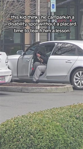 when will these criminals learn. i will create parking lot peace again, together we will rid these lots of the criminal scum and take back our lands! #bumperstickerbandit #prank #parking #portland #pdx