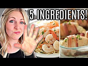 EASY 5 Ingredient Meals You Need to Make This Week!