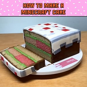 How I Made This MINECRAFT Cake! | Sideserf Cake Studio