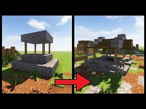 Minecraft Tutorial ► How to Transform a Minecraft Village Well!!!