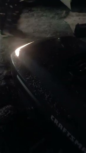 newly acquired Craftsman LT1000 running