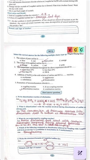 12 Chemistry | Practical Experiment 15 |MH Board #Class12 #HSC #ChemistryPractical #MaharashtraBoard
