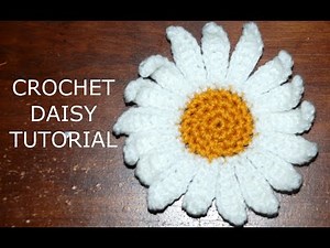 Easy Crochet Daisy Tutorial for Beginners | DIY Crochet Flower Part 2