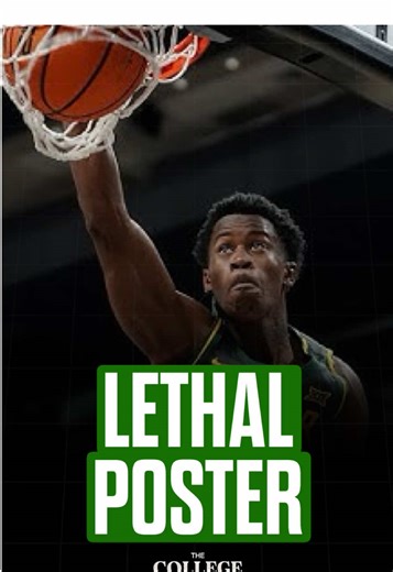 Unforgettable College Basketball Moment: Lethal Dunk Highlights