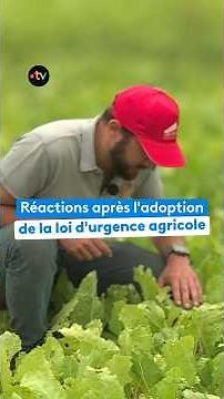 Reactions Following the Adoption of the Agricultural Emergency Law