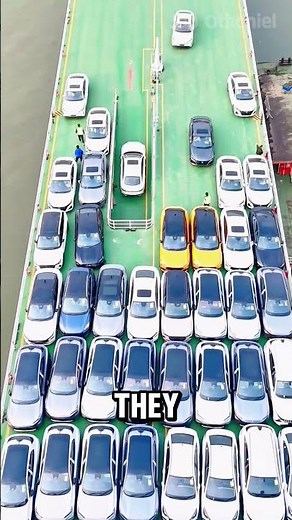 Ro-Ro Car Ship Loading! Watch How It’s Done