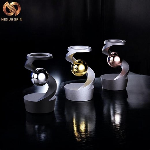 Magnetic Levitation Desk Toy, Anti Gravity Gyroscope Spinner, Kinetic Desk Sculpture - Etsy