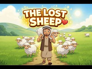 The Lost Sheep 🐑 | Jesus the Good Shepherd Song for Kids | Bible Story Song