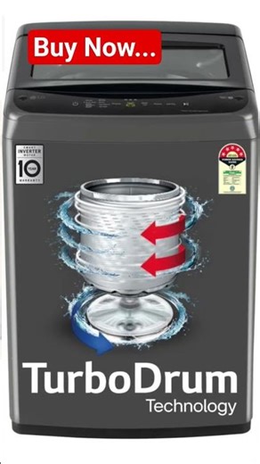 Lg 8kg top load fully automatic washing machine