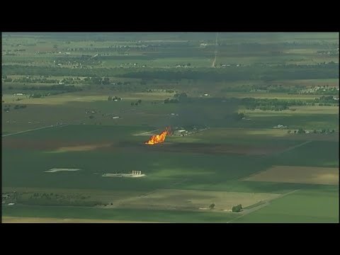 Pipeline explosion reported southwest of Houston