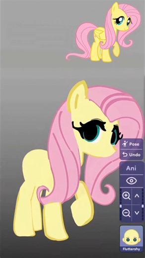 Fluttershy in gacha life 2 #gachalife2 #Fluttershy #mylittelpony #gachalife