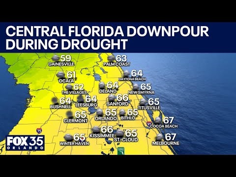 Orlando PM Weather Forcast: Rain, storms move through Central Florida