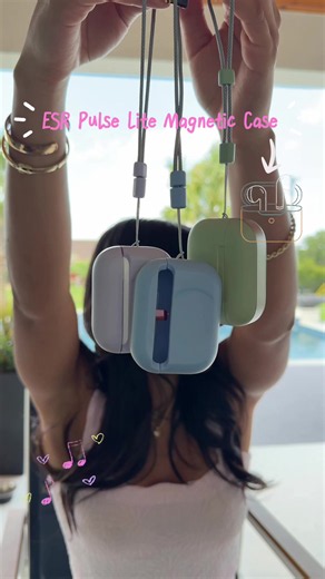 Such cute & reliable airpod cases #esrtech #esrairpodspro3case #esrairpods4case #esrairpodspro2case