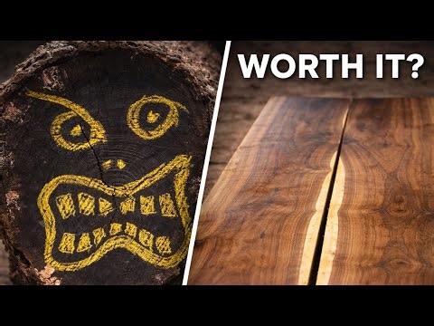 I Cut a Massive Black Walnut Log... and the Profit Shocked Me