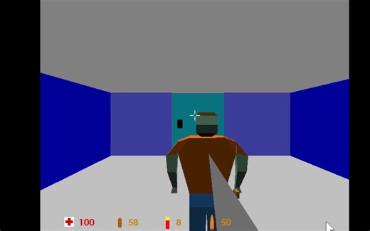 用Java做的类似德军总部3D的射击游戏