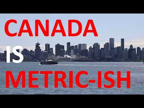 Canada is Metric-ish