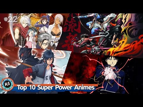 Top 10 Super Power Animes || In Hindi ||