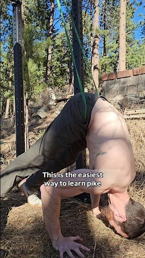 The Easiest Way To Learn Pike Push Ups