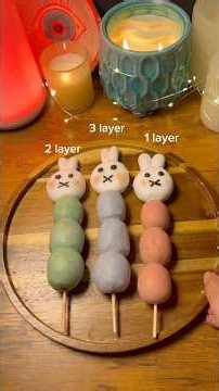 Cute Bunny Dango Wax Cracking ASMR 🐰🍡 Which One Sounds Best? #asmr #asmrforsleep #satisfying