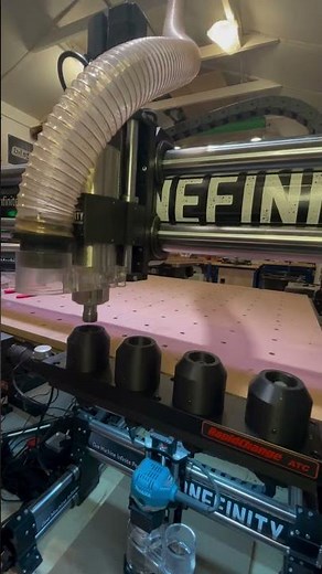 Bada Bing Bada Boom. Crazy fast automatic tool changes with no pneumatics. | Onefinity CNC