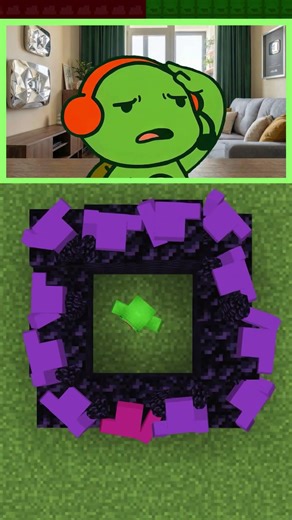 JJ SAVED Mikey at the LAST SECOND 😱 – Maizen Minecraft Animation #shorts