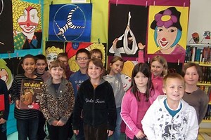 La Récré des artistes à la bibliothèque