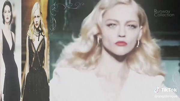 runway walk #walburgablack #druellarosier