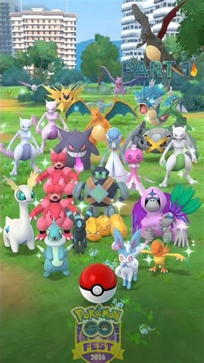 Catching Every Shiny from GO Fest 2026! (Part 1) #shorts #shiny #catch #fest2026 #ultragoo #game