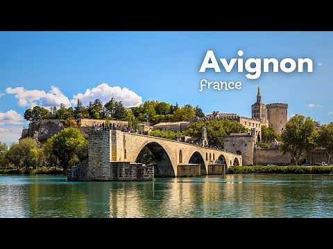 AVIGNON, FRANCE - CENTURIES OF BEAUTY PRESERVED IN STONE