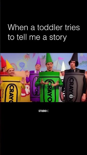 toddler telling a story