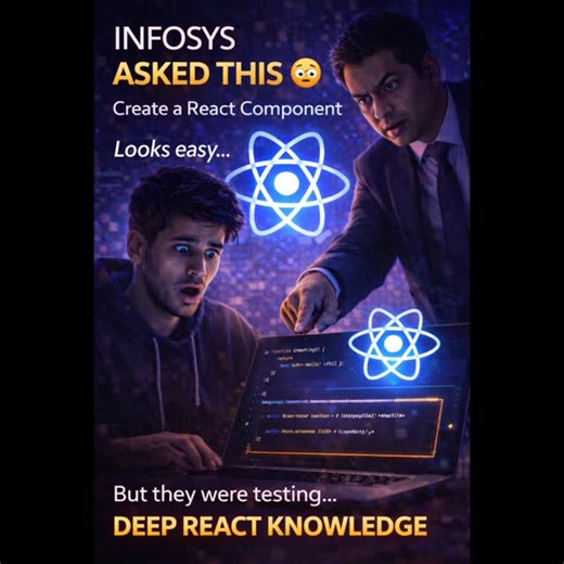 Bhavesh.Tech on Instagram: "Most React beginners use useState for everything… But in interviews, knowing when NOT to use useState is what makes you stand out. 👀 💡 Interview Question: “There is an input and a button. On click, print whatever the user typed. Why use useRef instead of useState?” ✅ Because useRef can read input values without re-rendering ✅ Perfect when you only need the value on submit ✅ Better performance, cleaner logic ❌ useState causes re-render on every keystroke 👉 Use useSt