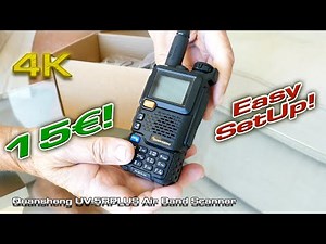 Quansheng UV-5R PLUS Air Band Scanner (Easy Setup)!