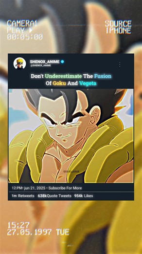 don't underestimate the fusion of goku and vegeta ☠️