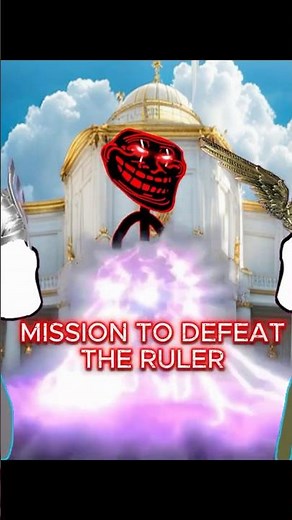 Trollge: Who can beat the ruler? #shorts #trollge #trollface