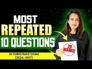 10 Most Asked Questions in +1 Biology Christmas Exam | 39 MARKS Guaranteed!